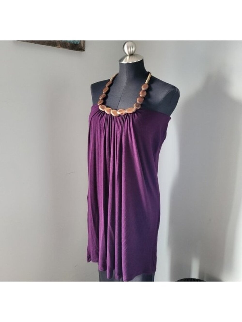 Lotus Halter Summer Dress Sz S/M - BUNDLE & SAVE 30%